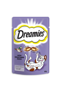 Dreamies with delectable duck 60g